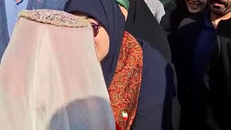 استقبال جالب کودک قزوینی از سخنگوی دولت