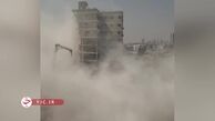 پس از حمله موشکی ایران که 9 نفر را کشت: بخش هایی از ساختمان در بات یام فرو ریخت