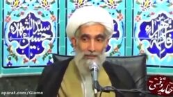 ویدئو| روحانی حامی تجمعات حجاب: سرود ملی، مطرب بازی است و مگر خاک، مقدس می‌شود؟