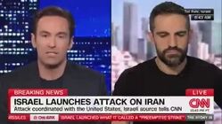 شبکه CNN از حمله هماهنگ آمریکا و اسرائیل علیه ایران خبر داد