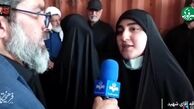 زینب سلیمانی: شهادت آقا برای ما سنگین‌تر از شهادت حاج قاسم بود