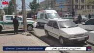اولین تصاویر از مقابل دادگستری زاهدان پس از حمله تروریستی