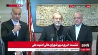 لاریجانی خطاب به مردم لبنان: میخواهند با تبلیغات جای دوست و دشمن را عوض کنند