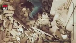 تصاویری از حمله ساعتی قبل به محله مخصوص در مرکز تهران