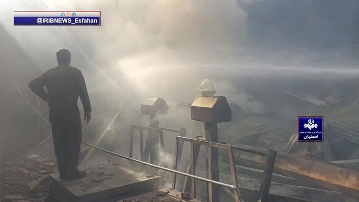 تصاویری از سقوط مرگبار بالگرد در دُرچه اصفهان