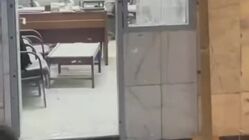 ویدئو| نخستین تصاویر از داخل ساختمان دادگستری زاهدان