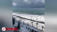 طوفان دریایی سهمگین در ترکیه