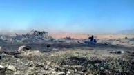 نخستین فیلم از نابودی دو فروند بالگرد بلک هاوک و یک فروند هواپیمای ترابری نظامی C130 دشمن در جنوب اصفهان