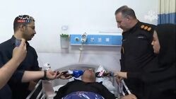 اولین حرف‌های عامل ضرب و شتم دختران در لایو اینستاگرامی بعد از دستگیری روی تخت بیمارستان در حضور پلیس