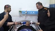 اولین حرف‌های عامل ضرب و شتم دختران در لایو اینستاگرامی بعد از دستگیری روی تخت بیمارستان در حضور پلیس