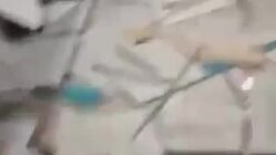 ویدئو | تعدادی از کارکانان در بند شهید رجایی زیر آوار مانده‌اند