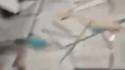 ویدئو | تعدادی از کارکانان در بند شهید رجایی زیر آوار مانده‌اند