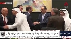 ویدئو| لحظه تاریخی که هیئت‌های مذاکره‌کننده از آمریکا، ترکیه، مصر، قطر، حماس و اسرائیل بر سر آتش‌بس به به توافق رسیدند!