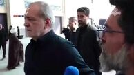 پزشکیان: قول می‌دهم راه امام شهید را ادامه دهم